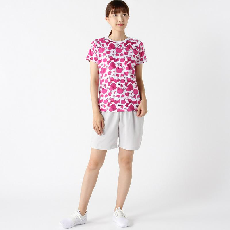 レディース　半袖Ｔシャツ【吸汗速乾・ＵＰＦ１５】