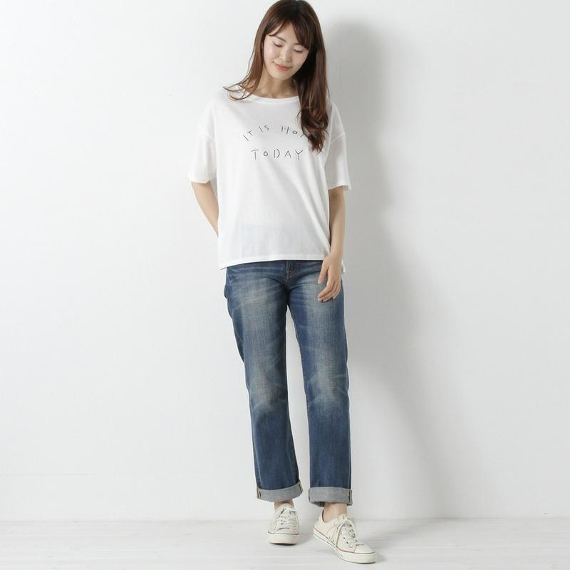 選べる１０柄展開◎ＵＶ・ＤＲＹ加工綿混ワイドＴシャツ