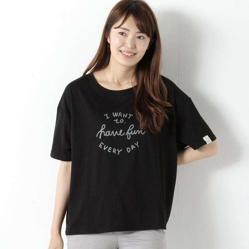 選べる１０柄展開◎ＵＶ・ＤＲＹ加工綿混ワイドＴシャツ
