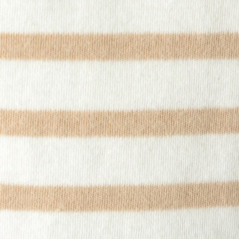 もちもちボーダー長袖Ｔシャツチュニック