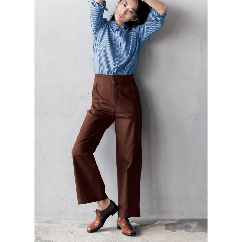 【ＳＴＹＬＥ　ＳＮＡＰ掲載】綿混素材の着まわしやすい定番シャツ