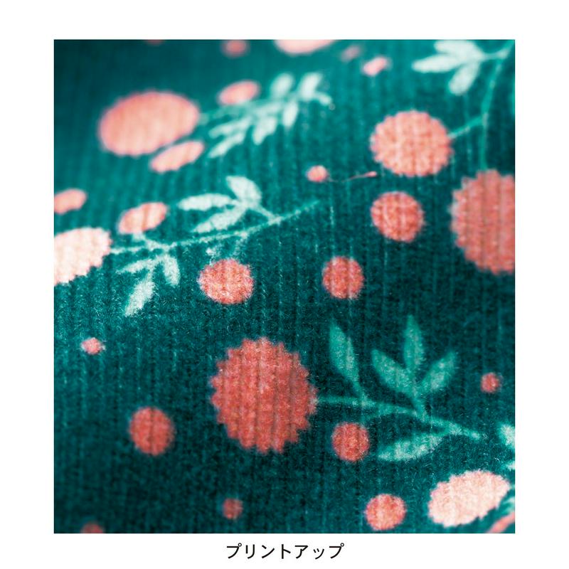 プリントガウンワンピース“ミモザ”