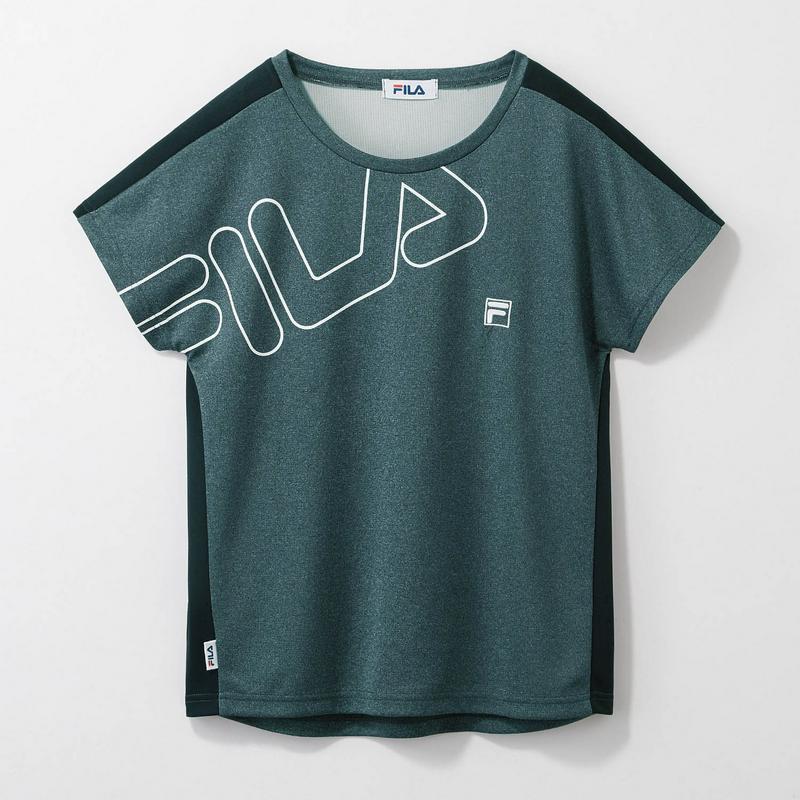 プリントロゴ切替Ｔシャツ