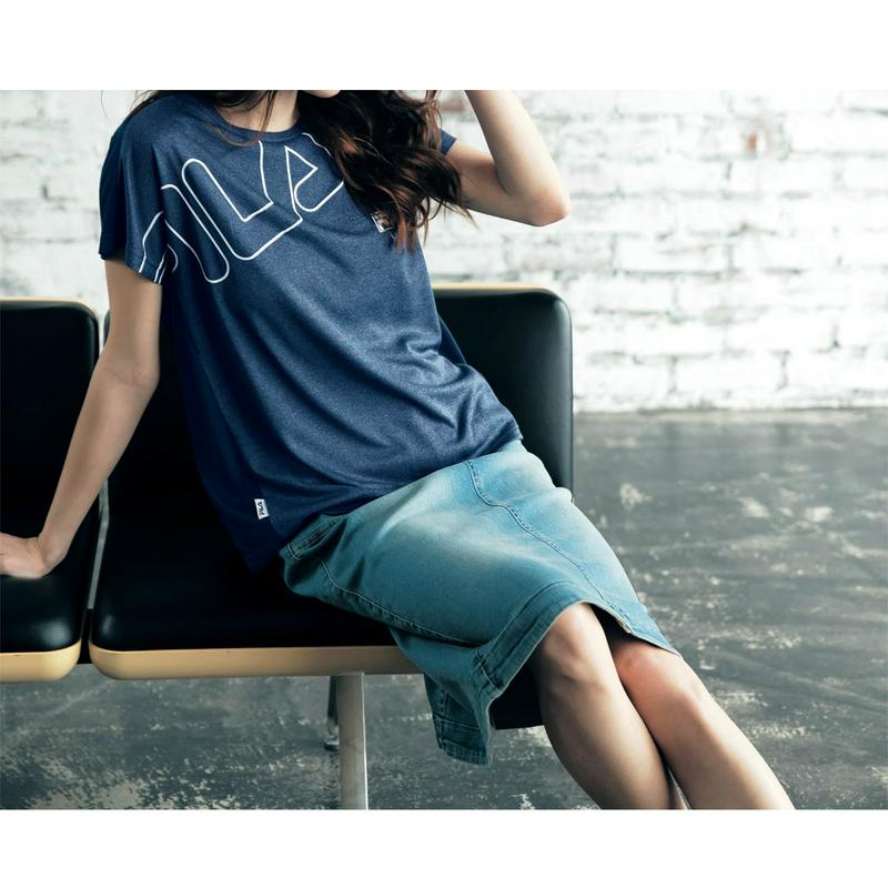 プリントロゴ切替Ｔシャツ