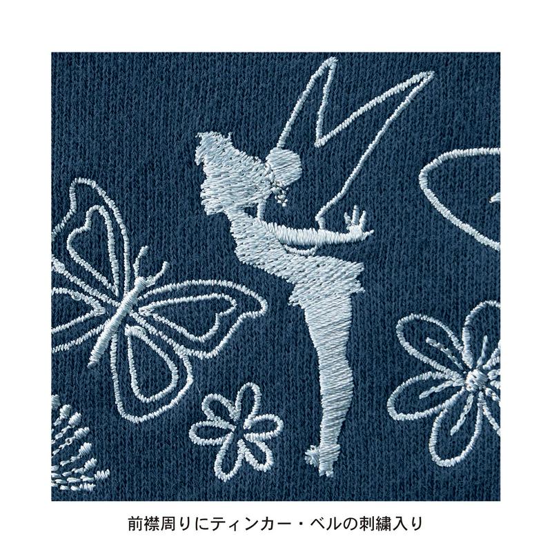 刺繍ミニ裏毛チュニック「ピーター・パン／ティンカー・ベル」