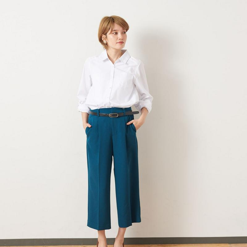 袖ロールアップアップ可◎イージーケア吸汗速乾シャツ【Ｍ～４Ｌ】