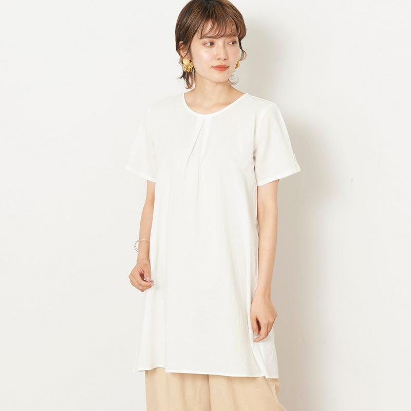 ロールアップチュニック