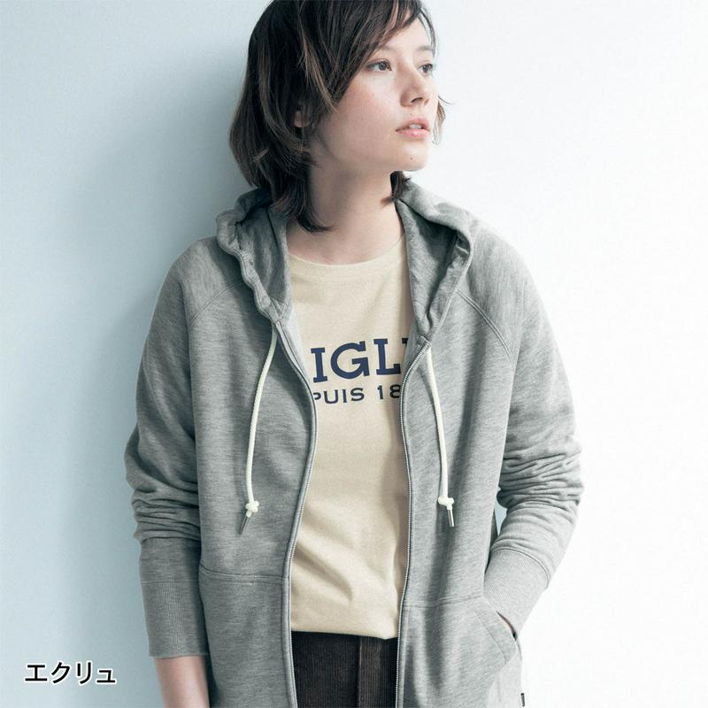抗菌防臭機能でキレイを持続！ＡＩＧＬＥロゴ長袖Ｔシャツ