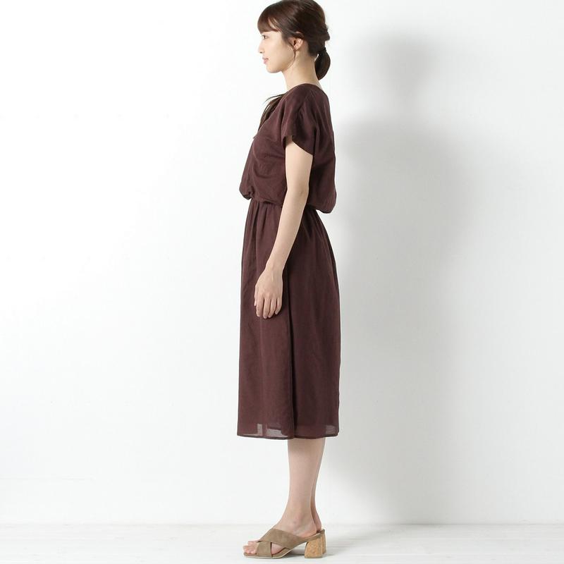 【３／２５（水）で販売終了】Ｖネックワンピース【９ＡＲ～１９ＡＢＲ】