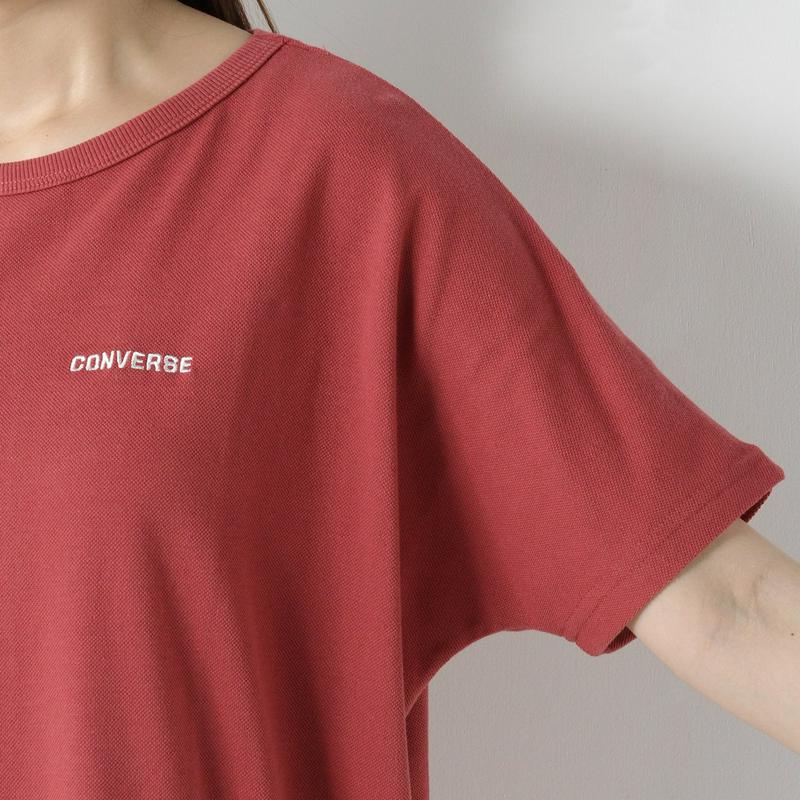 コンバース鹿の子ドルマンＴシャツ