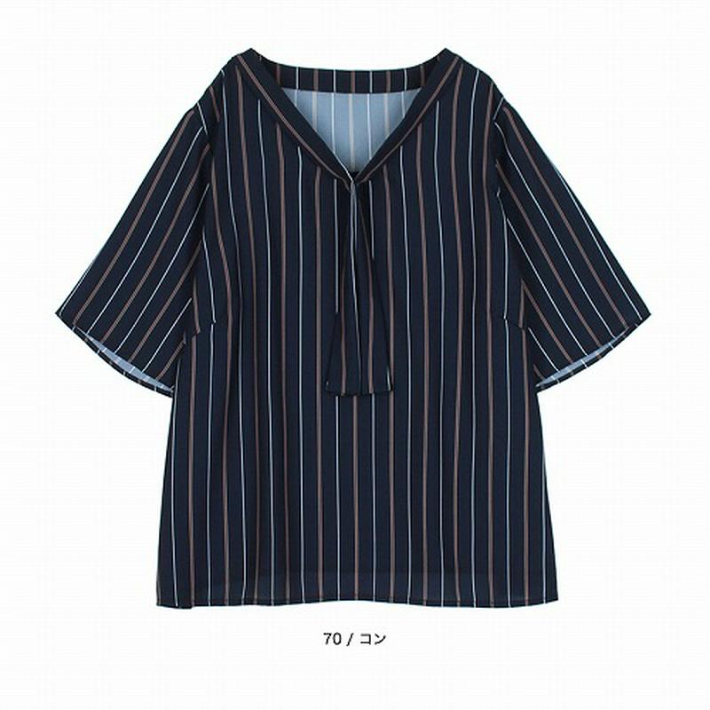 シフォンジョーゼットフリルタイブラウス【ＬＬ～５Ｌ】