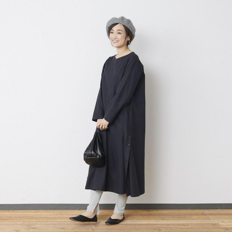 リラックスシルエットワンピース
