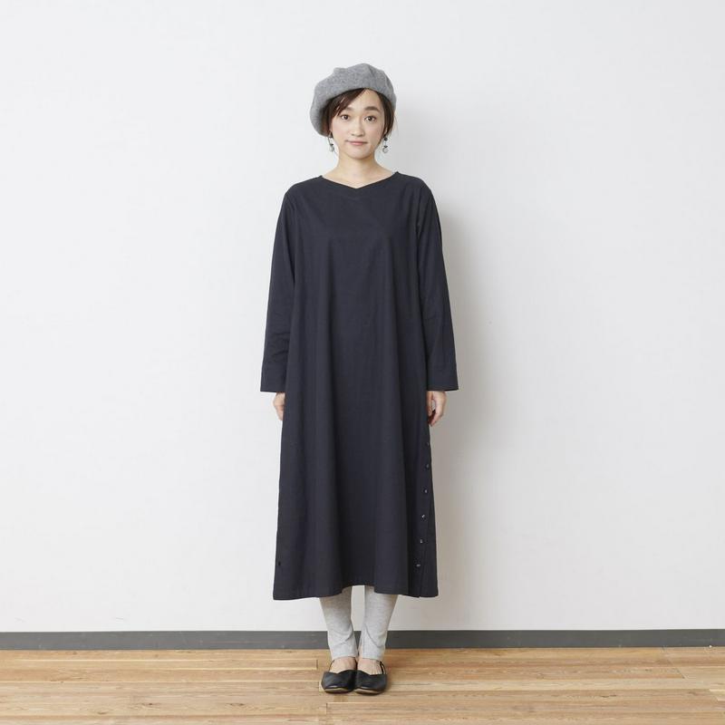 リラックスシルエットワンピース