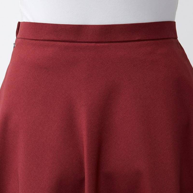 【アウトレット価格】美シルエットサーキュラースカート【５８～８８】［日本製］