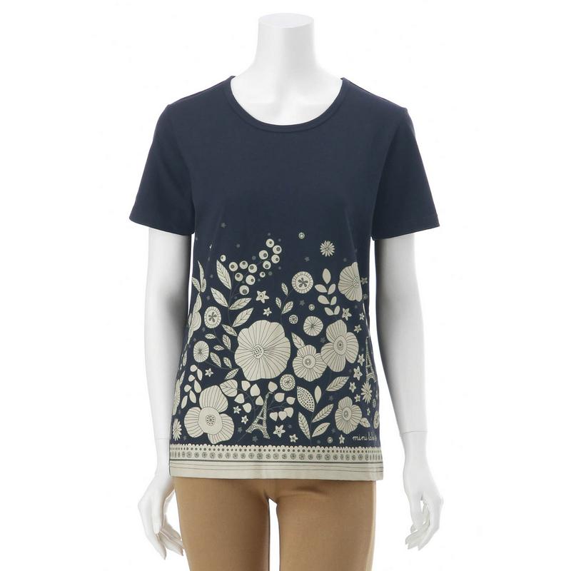 綿１００％のプリントＴシャツ