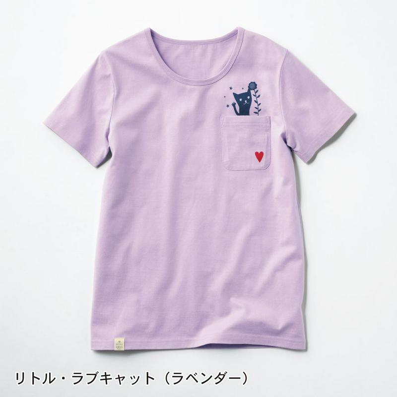 綿１００％のプリントＴシャツ
