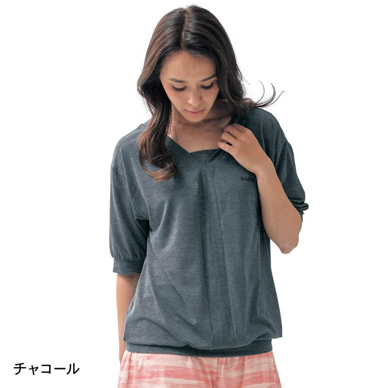 まとめ買いでお得！ＶネックチュニックＴシャツ【Ｓ～３Ｌ】