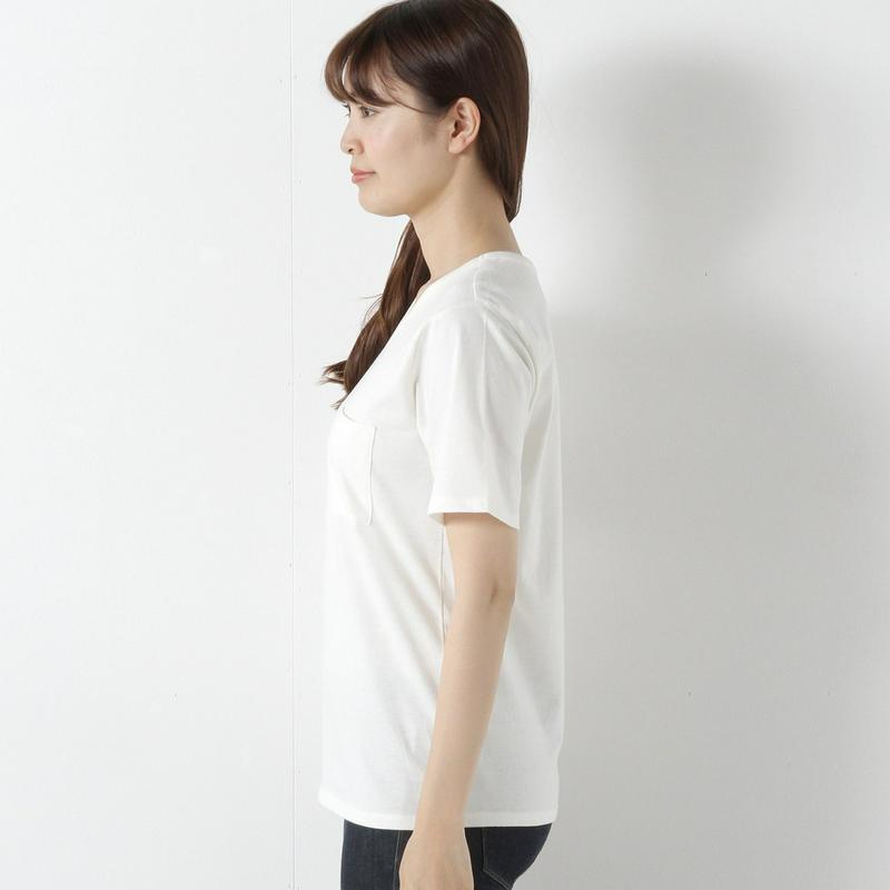 【汗染み防止＆抗菌防臭】ポケット付きＶネック半袖Ｔシャツ