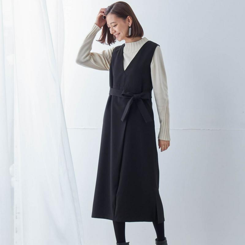 ロングジャンパースカート