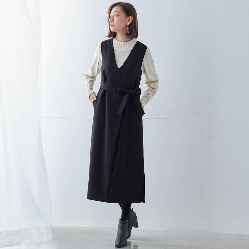 ロングジャンパースカート