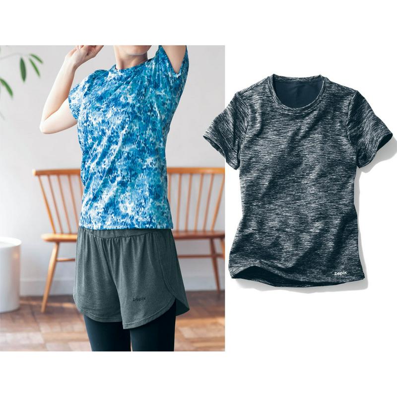 安定感抜群カップ付きＴシャツ