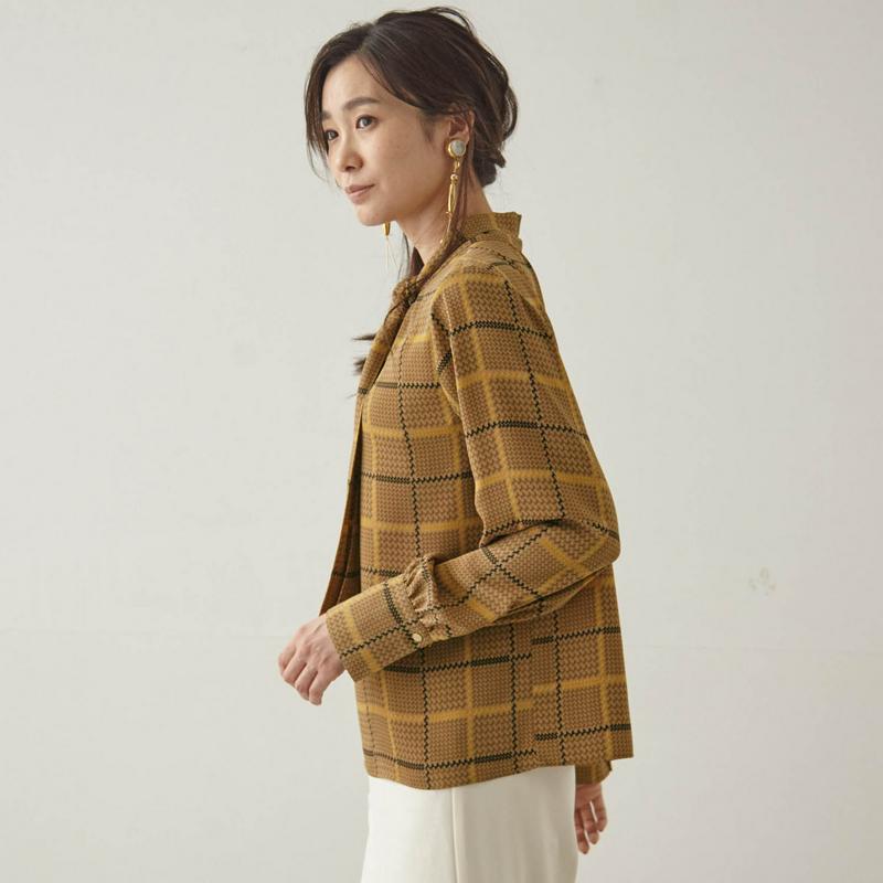 【ＳＴＹＬＥ　ＳＮＡＰコラボ】ホースプリントブラウス