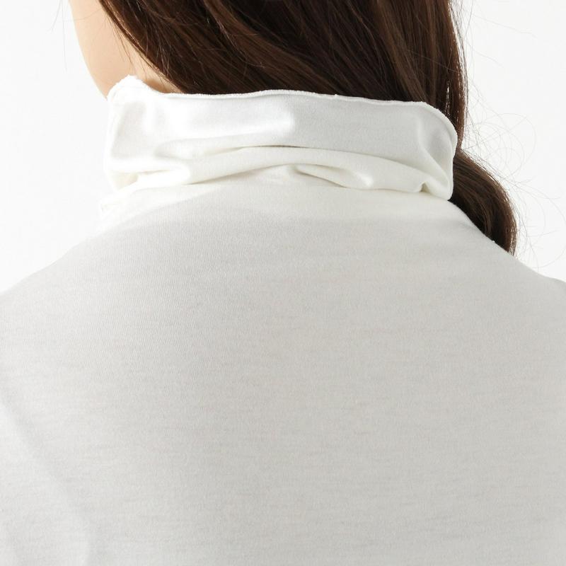 インナーにも◎発熱保温ハイネック長袖Ｔシャツ（ページワン/PAGE ONE）