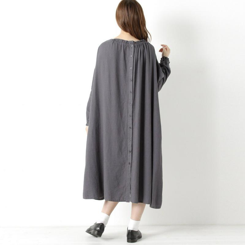 麻レーヨンの２ｗａｙワンピース
