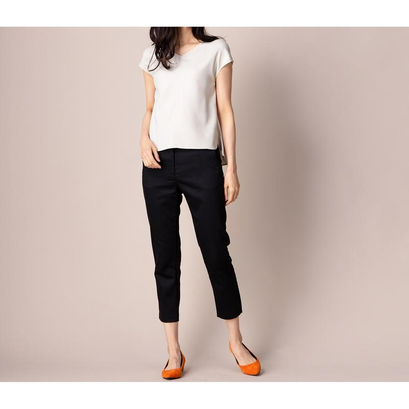 【ＳＴＹＬＥ　ＳＮＡＰ掲載】【セットアップ可】リネンライクひさし袖ブラウス【Ｓ～３Ｌ】