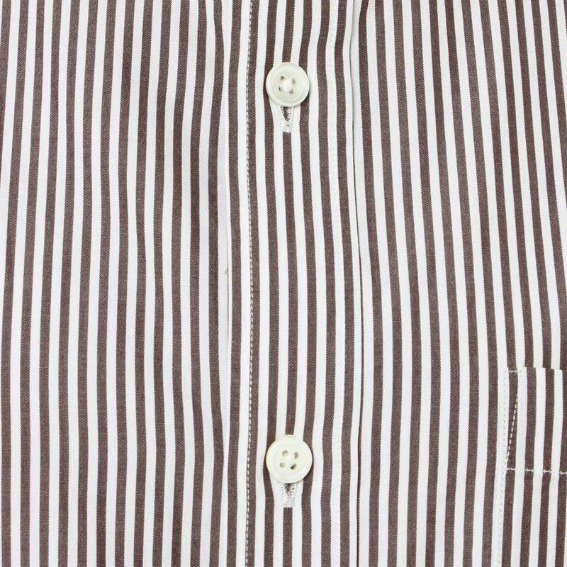 ワイドシルエット長袖刺繍ワンピース［日本製］