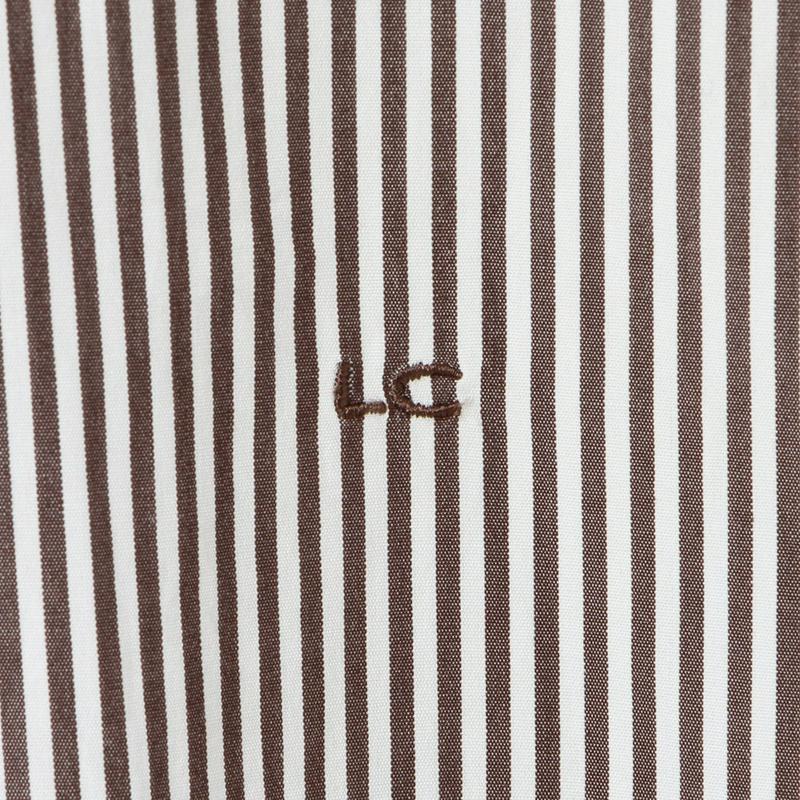 ワイドシルエット長袖刺繍ワンピース［日本製］