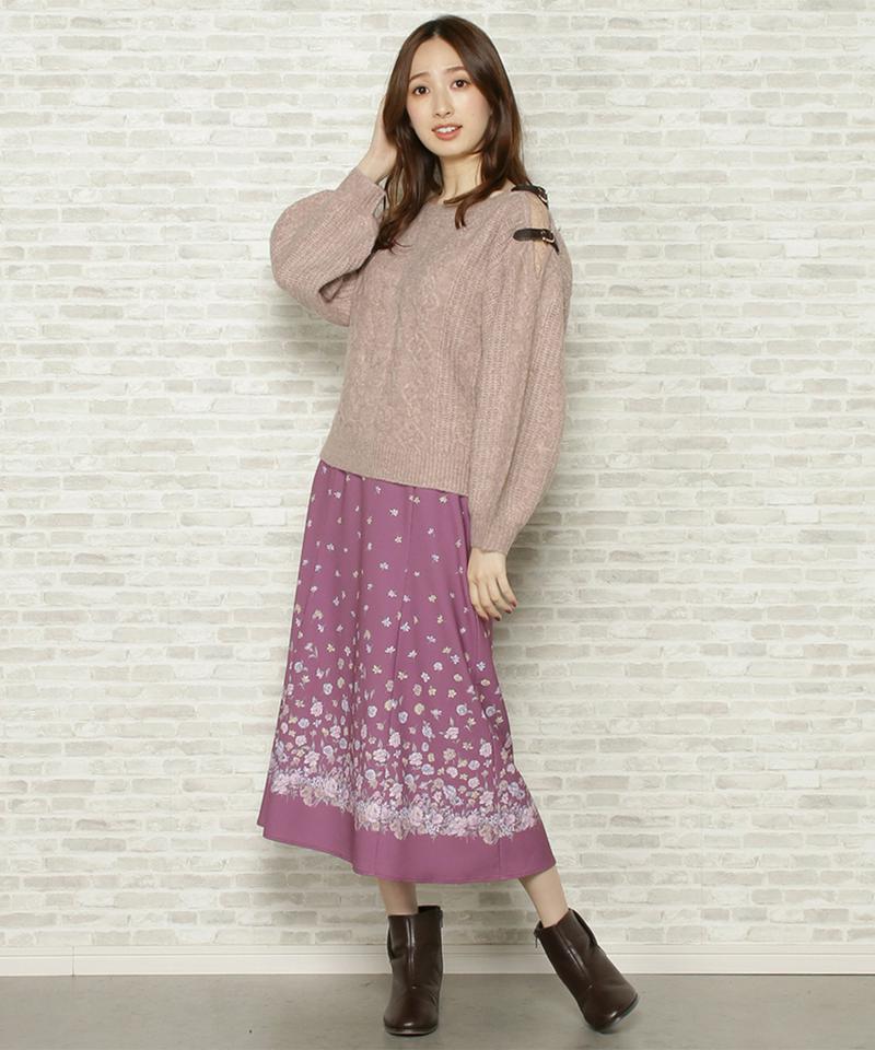 クラシカルガーデンパネルナロースカート