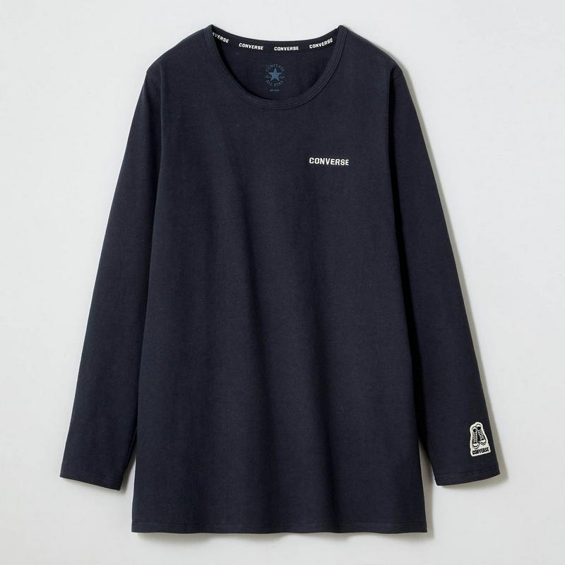 長め丈がうれしい！天竺ワンポイント刺しゅうロング丈Ｔシャツ
