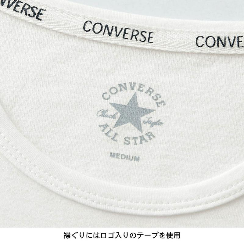 長め丈がうれしい！天竺ワンポイント刺しゅうロング丈Ｔシャツ