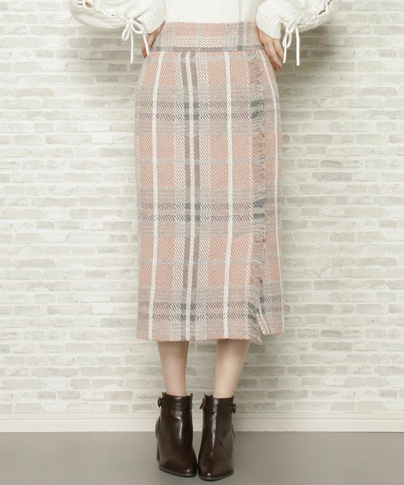 レトロロービングチェックスカート