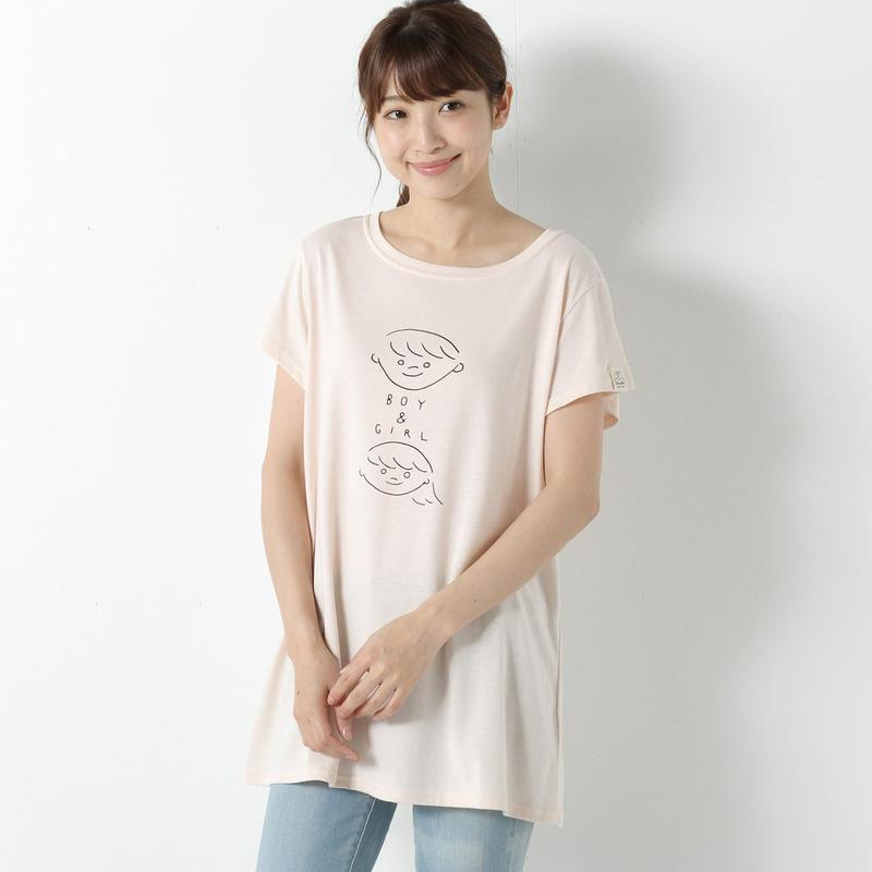 選べる１０柄展開◎ＵＶ・ＤＲＹ加工綿混ロングＴシャツ