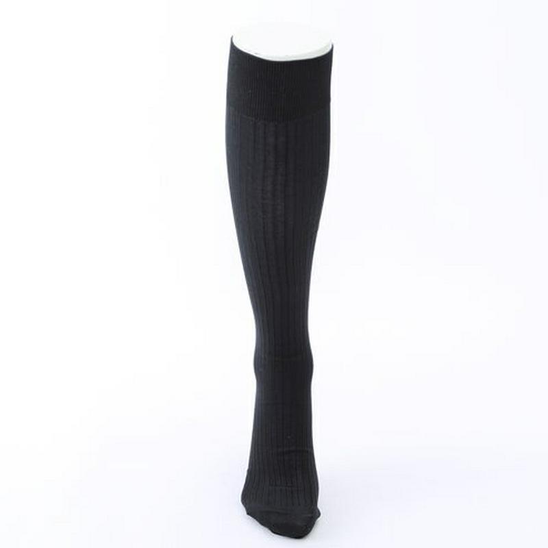 【あす楽】【Tabio MEN】 メンズ 6×2リブロングホーズ27〜28cm / 靴下屋 靴下 タビオ くつ下 ハイソックス 大きいサイズ L ビジネス メンズ 日本製