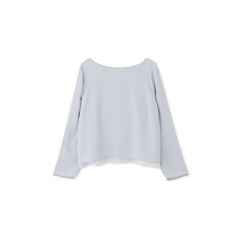 シフォンコンビブラウス