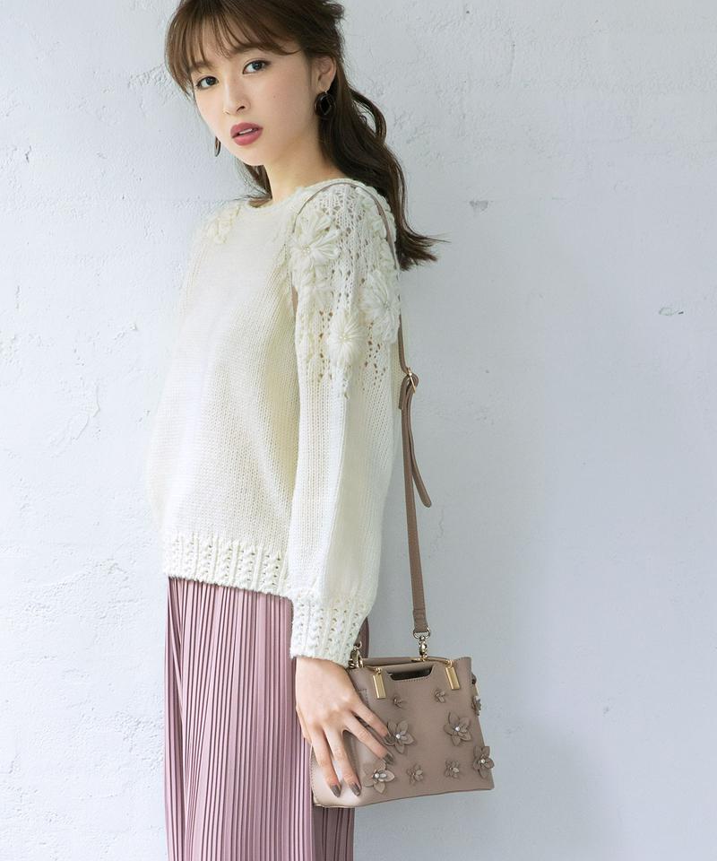 ３Dフラワー２WAYBAG