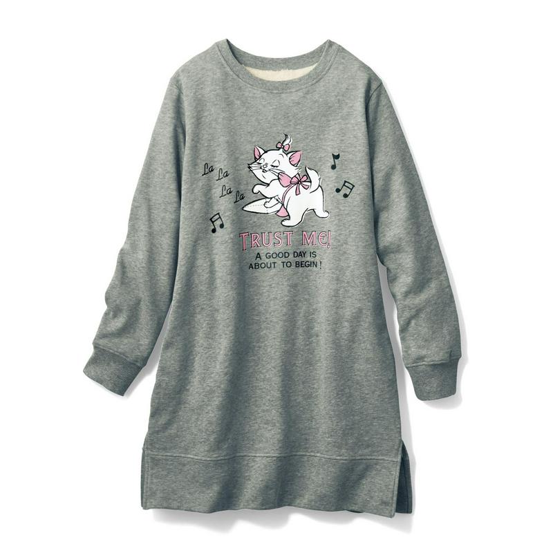 プリントあったかチュニック（選べるキャラクター）