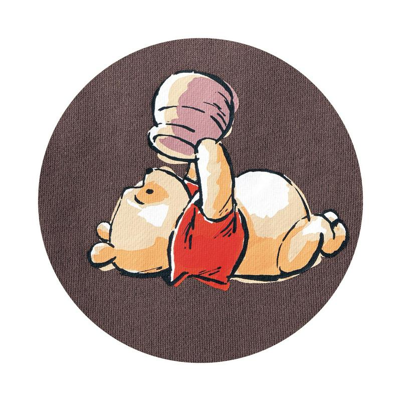 プリントあったかチュニック（選べるキャラクター）