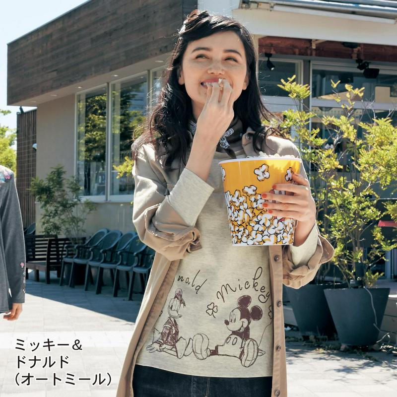 プリント長袖Ｔシャツ（選べるキャラクター）