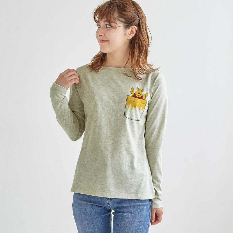 プリント長袖Ｔシャツ（選べるキャラクター）