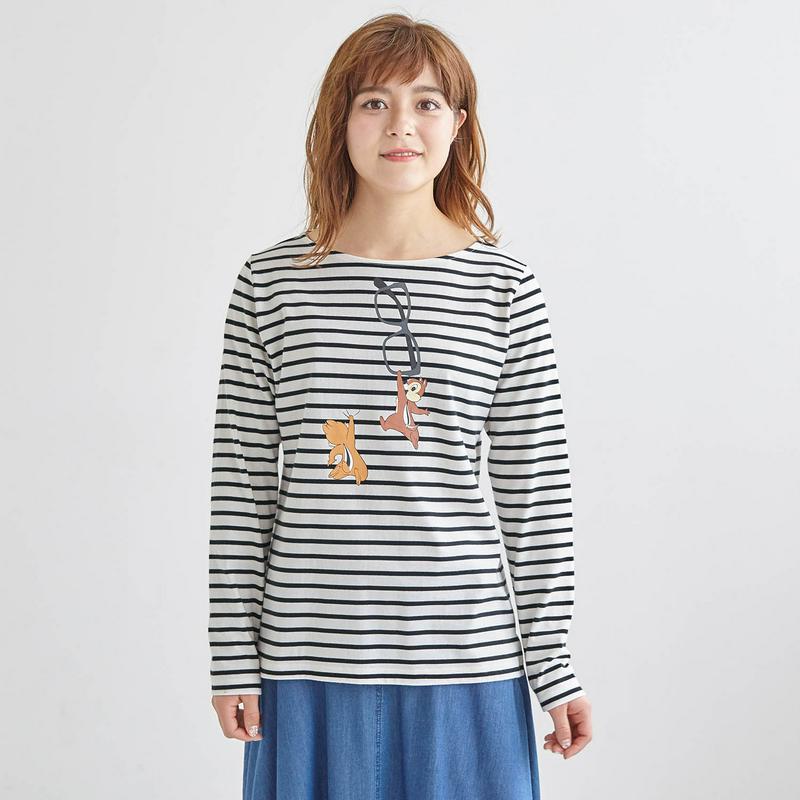 プリント長袖Ｔシャツ（選べるキャラクター）