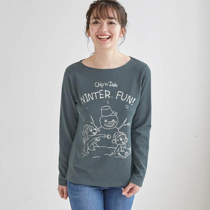 プリント長袖Ｔシャツ（選べるキャラクター）