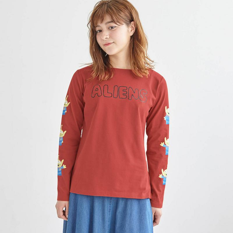 プリント長袖Ｔシャツ（選べるキャラクター）