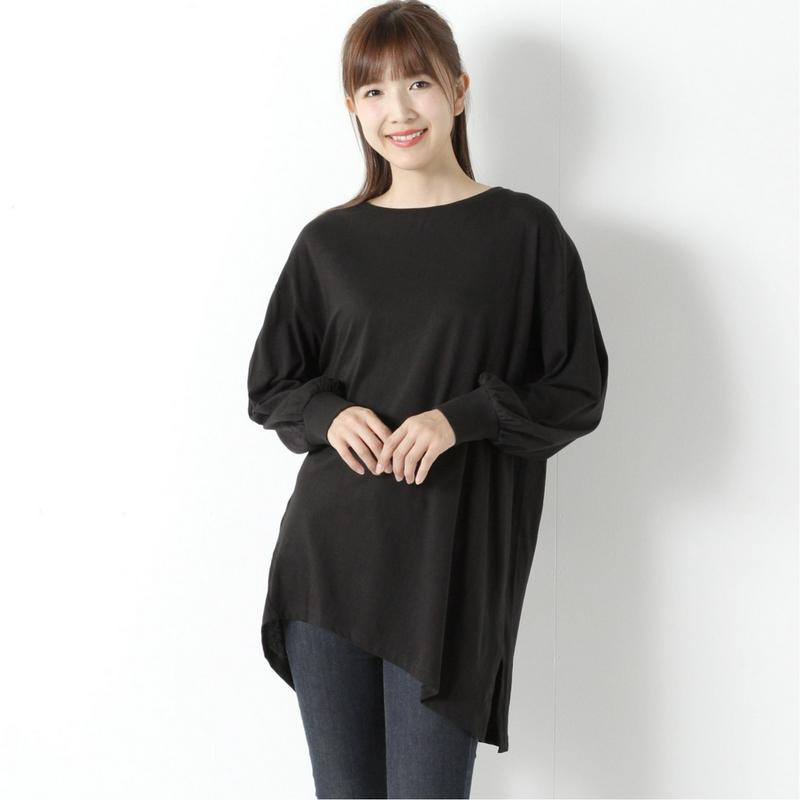 ランダムシルエット長袖Ｔシャツ