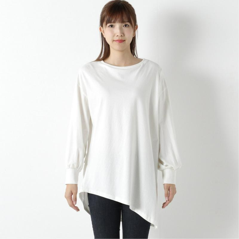 ランダムシルエット長袖Ｔシャツ