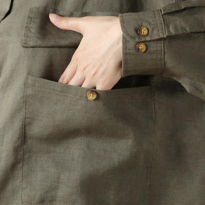 ラミーオックススタンドブラウス