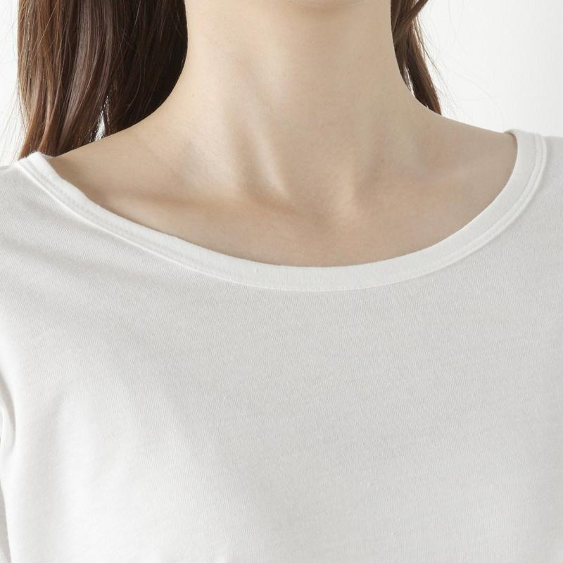 簡単重ね着◎起毛Ｔシャツ＆長袖Ｔシャツのアンサンブル（ノージーン/NO JEAN）